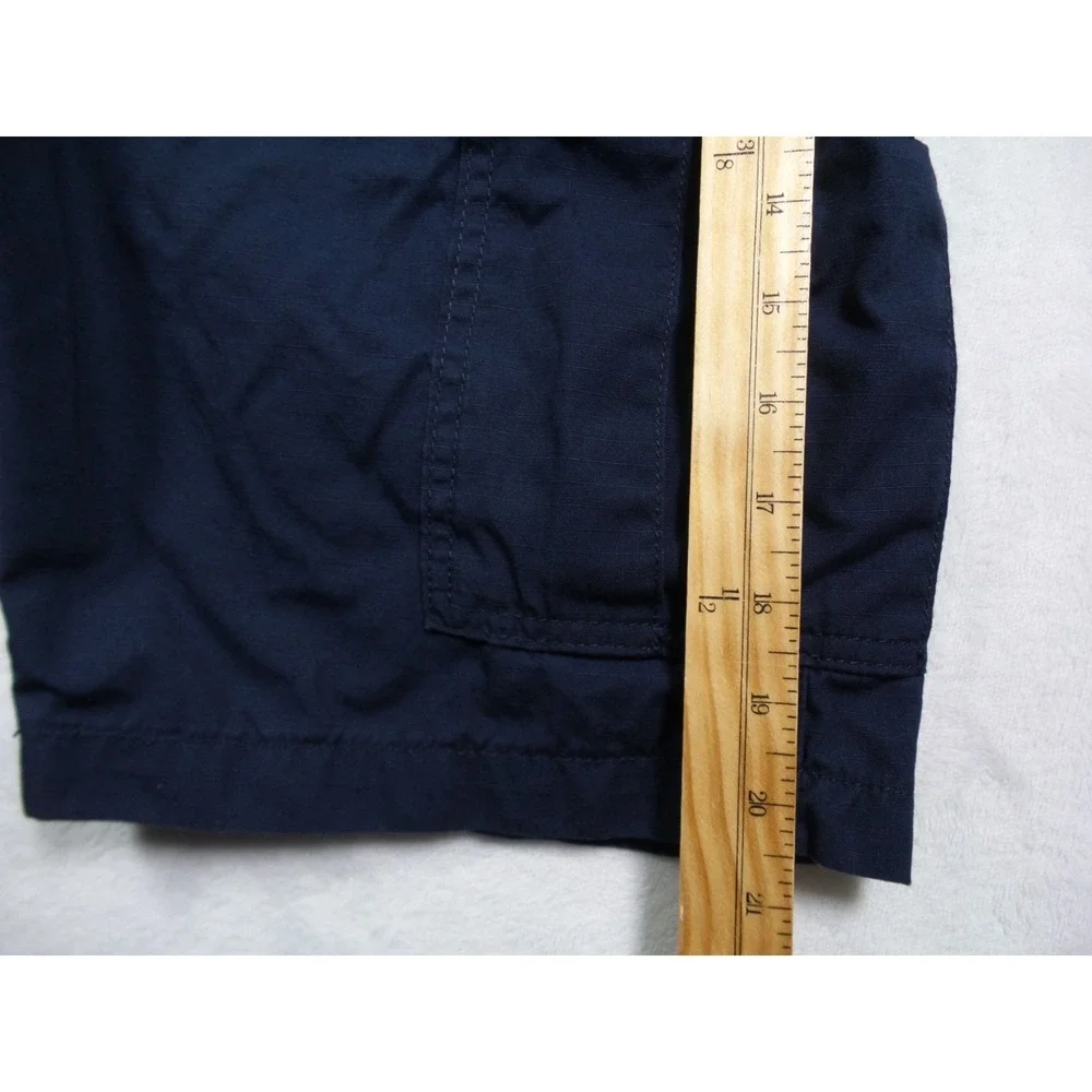Levis‎ Shorts Mens Size 29 Blue Ripstop Canvas Cargo Pockets High Rise Outdoor